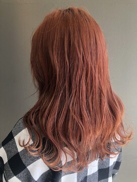 シャンプーボーイエイムス(SHAMPOO BOY aims) ブリーチ必須！オレンジカラー