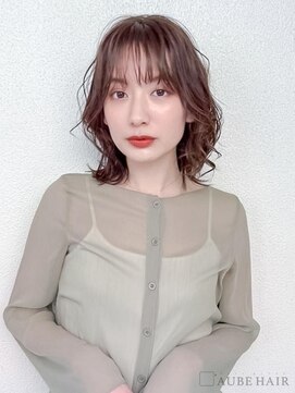 オーブ ヘアー エステラ 長野2号店(AUBE HAIR estela) 20代・30代_垢ぬけミディアムパーマ