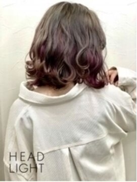 アーサス バイ ヘッドライト 岩見沢店(ursus by HEADLIGHT) 透け感たっぷりなミルクティー×シースルーカラー