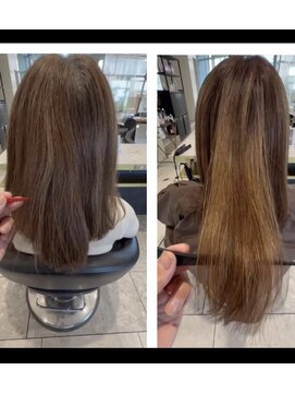 アース 春日部店(HAIR&MAKE EARTH) 髪質改善ストレート