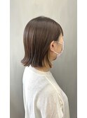 インナーカラー×切りっぱなしボブ【りり】