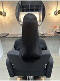 グレージュストレート