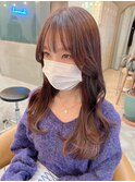 韓国風顔まわりレイヤーカット♪