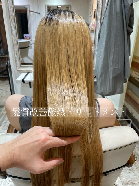 REAL SALON WORK～髪質改善酸熱トリートメント