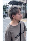 MEN'S HAIR ウルフ×TAKAHIRO風×シルバー