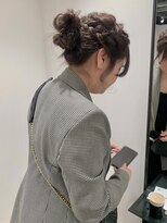 お団子アレンジ