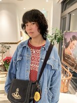 ビファインクーアヴェダ(Be fine coo AVEDA)&nbsp;ボブウルフパーマ♪レイヤーボブ　10代/20代