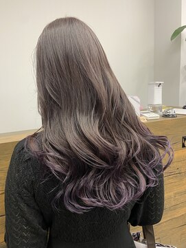 ジエクト 本店(The Ect) ○グラデーションカラー×ラベンダーカラー