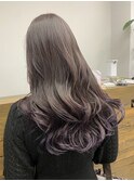 ○グラデーションカラー×ラベンダーカラー