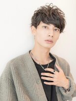 オースティン 流山おおたかの森(AUSTIN)&nbsp;ツイストパーマ七三オールバックマッシュウルフスリークショート