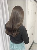 艶髪×ベージュカラー