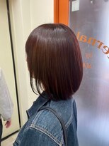 マティーナ ヘアー 池袋(Matina hair) 【ミディアムブラウンヘアカラー】20代30代40代50代