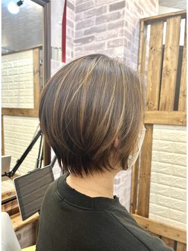 ナルードットエル(nalu.L) ハイライトショート