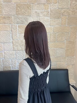 ヴァン カウンシル 川口店(VAN COUNCIL) 秋の暗め艶カラー うねり,痛み防止髪質改善Tr#1