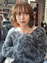 イメチェン前髪小顔ボブ_銀座