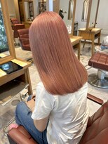 ルシュカイチマルニ(Rasca102)&nbsp;Rasca◇ピンクベージュ　ブリーチカラー　ダブルカラー