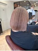 白髪ぼかし/イメチェンヘアスタイル/前髪カタログ/ショートボブ