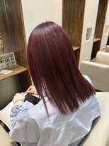 ラウブロッサム 大宮西口店(Lau Blossom) 【髪質改善カラー】ボルドーカラー+ケアブリーチ+ダブルカラー