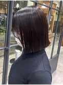 切りっぱなしボブ