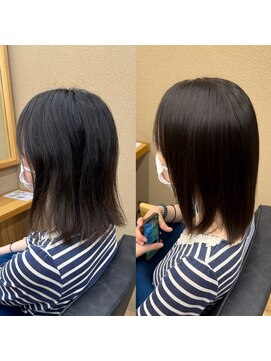 エダ 鎌倉(edA.) 髪質改善ストレート/縮毛矯正/小顔/ワンレン/40代/50代