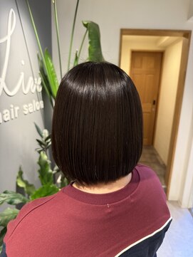 リブ(Live) ナチュラルボブスタイル