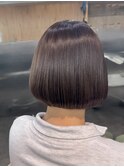 【立川cres奈佳子】クールベージュカラー白髪染め対応可