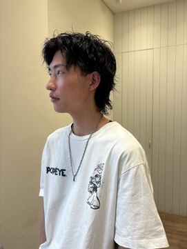 モリオフロムロンドン 大宮店(morio from London) 【大宮】ネオウルフ×メンズ縦落ちパーマ