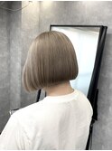 ボブ/ミニボブ/切りっぱなしボブ/外ハネ/外ハネボブ/前下がり