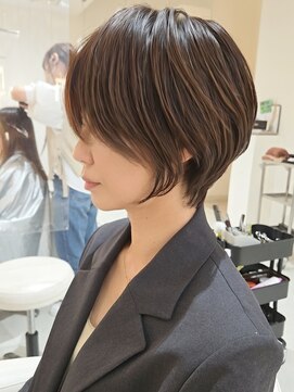 ウィル あべの店(WiLL) イメチェン丸みショートナチュラルボブ30代40代50代田嶋2