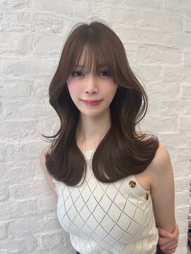 アマトウキョウ 表参道(AMA TOKYO) レイヤーカット 韓国ヘア ミルクティー 高島大登