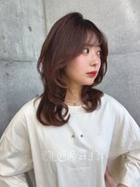 ロンドメリア 天神大名店(Lond Melia) 小顔に見せるヘア/ワンレン/ボブウルフ/ネビージュ/黒髪カタログ