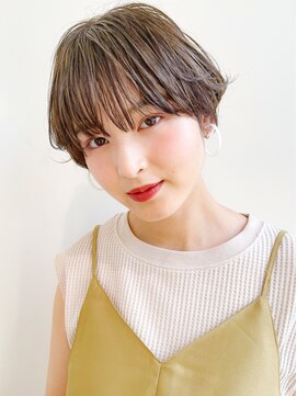 ヌリ 錦糸町(NuRI) ♪グレージュインナーカラーショートカットショート髪質改善ケア