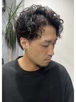 ネクストフォーヘアー(NEXT for hair)&nbsp;メンズパーマ　スパイラル　大人　色気