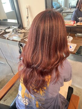 ハイライトローズカラー