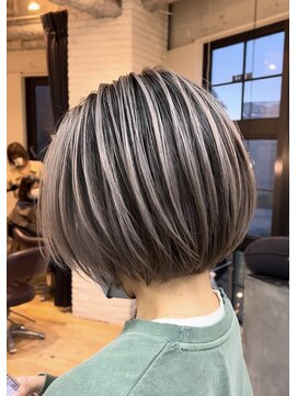 ヘアスペース リズム グリーン(Hair space Rizm green) バレイヤージュ