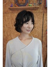 ノラ カマクラ(NORA kamakura)&nbsp;ボブパーマニュアンスボブフレンチボブニュアンスパーマくびれ