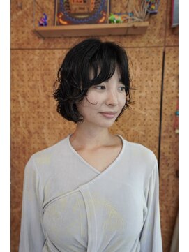 ノラ カマクラ(NORA kamakura) ボブパーマニュアンスボブフレンチボブニュアンスパーマくびれ