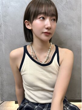 ロンドプロフィール 浦和(Lond profil) ブリーチなしカラー伸ばしかけヘア簡単スタイリング小顔ヘア