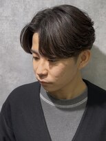 曲がる縮毛矯正専門店 バイ レイズ 名駅(曲がる縮毛矯正専門店 by RAYS)&nbsp;毛流れパーマ毛流れセンターパートニュアンスパーマ h