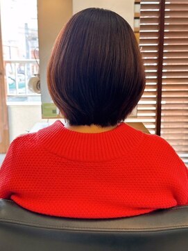 アミーベル クレール(AMI a BELLE Clair) 【154.カラー×髪質改善】縮毛矯正・白髪染め・ショートカット♪