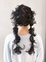 アルバム 銀座(ALBUM GINZA)&nbsp;ロングおくれ毛前髪カット韓国ヘア_ba579031