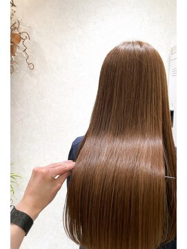 キャパ(CAPA) 髪質改善×透明感べージュカラー(茅ヶ崎/20代/韓国ヘア)