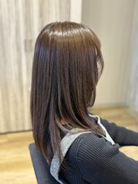 シュヴー 門前仲町(CHEVEUX)&nbsp;顔周りレイヤースタイル