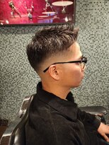 ワンワンオー バーバーショップ 長浜店(@110 BARBER SHOP)&nbsp;Skin Fade × Textured Crop