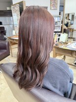 トップスタイル リッチ&nbsp;艶めく深みピンクで魅せる春髪