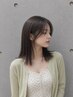 ★艶髪フルコース★縮毛矯正＋カット＋オーガニックフルカラー＋TR　￥16500