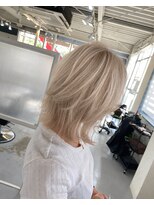 ヘアデザイン ゴドバン(Hair Design Gdobant) ショート×ミルクティーベージュ/gdobant