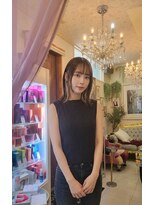 ココラー(COCOlar) ボブ×チラ見せインナーカラーの上品ツヤ美髪