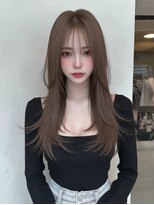 サロンドアイ(salon de i)&nbsp;艶ロングレイヤー × ショコラブラウン
