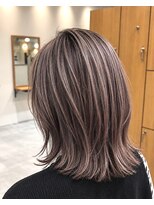 リエットヘアー 西尾市杢左店(Lie-et. hair) 派手すぎない透明感カラー♪ラベンダーグレージュ